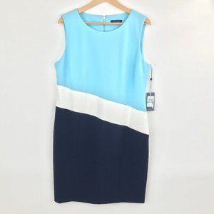 NWT Tommy Hilfiger Plus Colorblock Dress